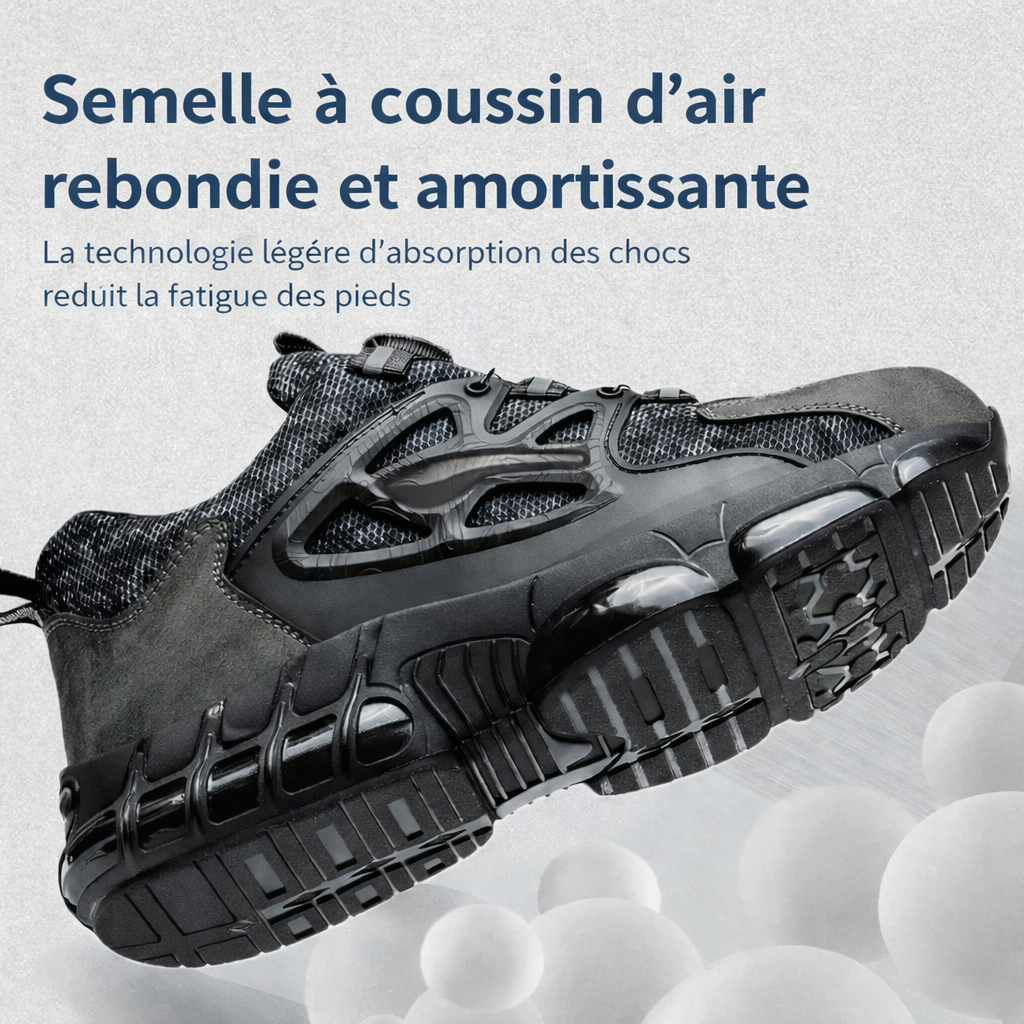 BIZIPSPROTECT 3.0-Chaussure de sécurité ergonomique antidouleur